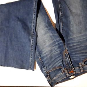 J. Crew wide leg jeans